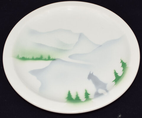GN GLORY OF THE WEST DINNER PLATE
