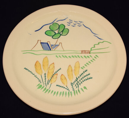 UP ZION DINNER PLATE