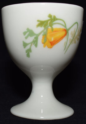 AT&SF CALIFORNIA POPPY EGG CUP