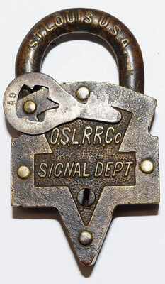 OSLRR SIGNAL DEPT LOCK