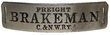 C&NW RY FREIGHT BRAKEMAN BADGE