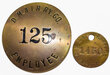 DM&IR RY CO EMPLOYEE BADGES