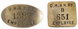 DM&NRY EMPLOYEE BADGES