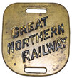 GREAT NORTHERN RAILWAY TAG