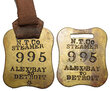 NT CO STEAMER BAGGAGE TAGS