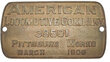 DULUTH MISSABE & NORTHERN BUILDER’S PLATE