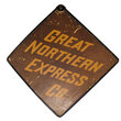 View lot 118 GREAT NORTHERN EXPRESS SIGN