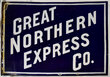 View lot 119 GREAT NORTHERN EXPRESS SIGN