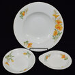 View lot 171 AT&SF CALIFORNIA POPPY BOWLS