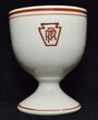 PRR BROWN KEYSTONE EGG CUP