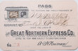 View lot 467 GREAT NORTHERN EXPRESS CO PASS