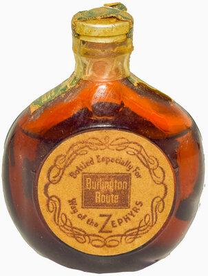 BURLINGTON ROUTE BOTTLE