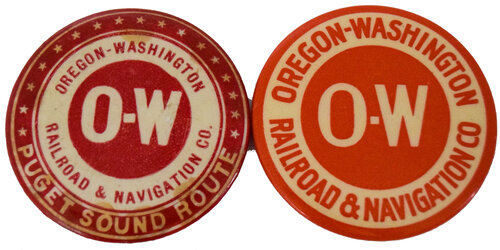 OREGON WASHINGTON RR & NAVIGATION MIRRORS