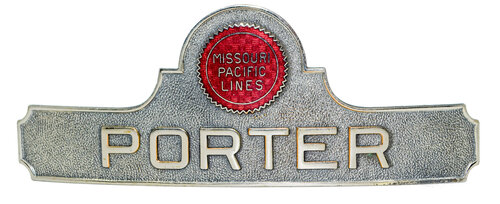 MISSOURI PACIFIC LINES PORTER BADGE