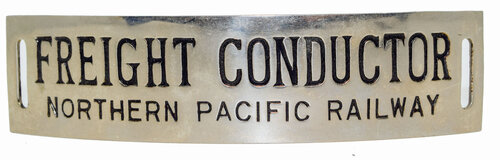 NORTHERN PACIFIC FREIGHT CONDUCTOR