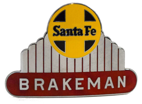 SANTA FE BRAKEMAN BADGE
