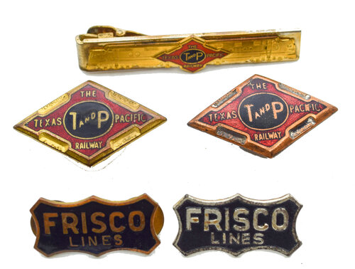 TEXAS & PACIFIC PINS