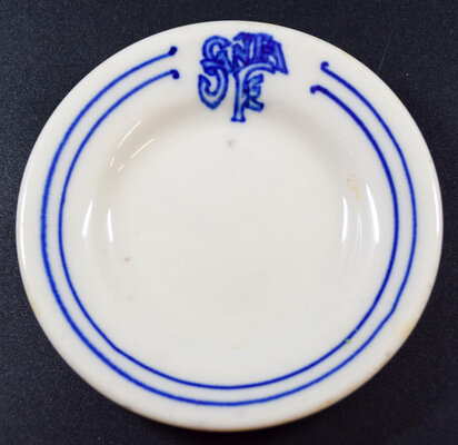 AT&SF BLEEDING BLUE PAT