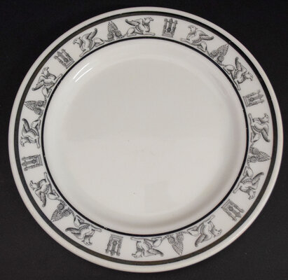 AT&SF GRIFFON BREAD PLATE