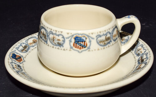 UP HISTORICAL DEMITASSE SET