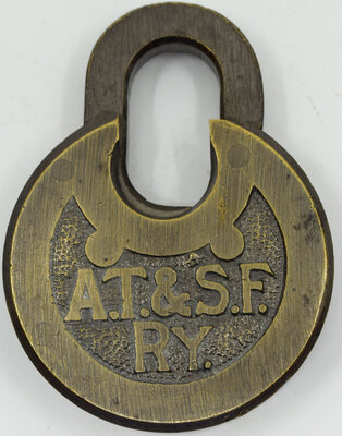 AT&SF RY LOCK