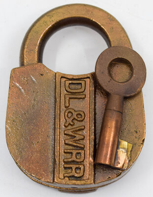 DL&W RR LOCK