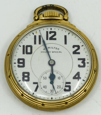 HAMILTON RAILWAY SPECIAL POCKET WATCH