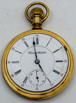 HAMILTON WATCH CO POCKET WATCH