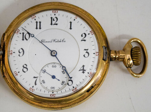 ILLINOIS WATCH COMPANY POCKET WATCH