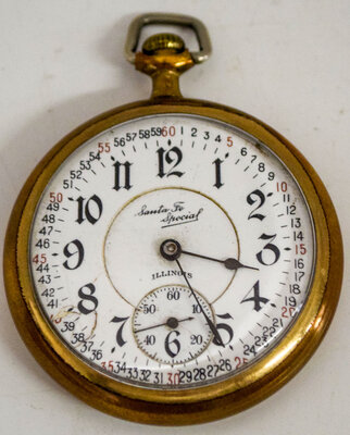 ILLINOIS WATCH COMPANY POCKET WATCH