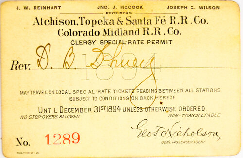 ATCHISON TOPEKA & SANTA FE/COLORADO MIDLAND PASS