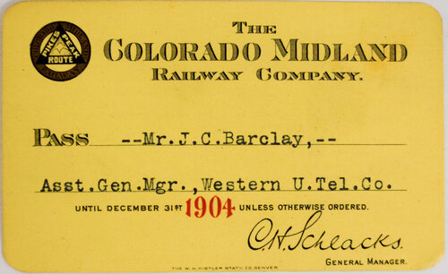 COLORADO MIDLAND PASS