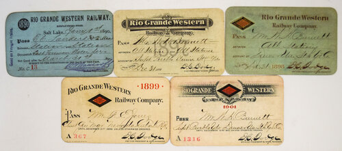 RIO GRANDE WESTERN PASSES