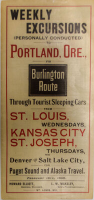 BURLINGTON ROUTE TIMETABLE