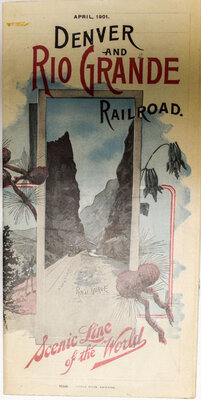 DENVER & RIO GRANDE TIMETABLE