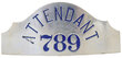 ATTENDANT 789 BADGE
