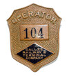 DALLAS RAILWAY & TERMINAL BADGE