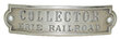 ERIE RAILROAD COLLECTOR BADGE