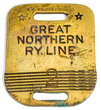 GREAT NORTHERN RY LINE TAG