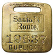 SANTA FE ROUTE TAG