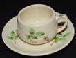 UP PORTLAND ROSE DEMITASSE SET