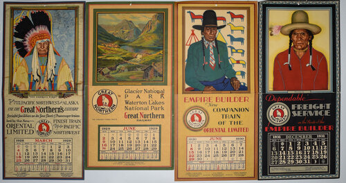 GREAT NORTHERN CALENDAR SHEETS
