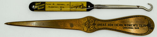 GREAT NORTHERN LETTER OPENERS