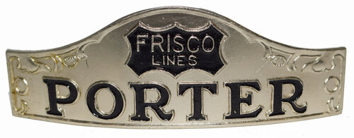 FRISCO LINES PORTER BADGE