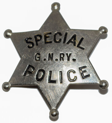 GNRY SPECIAL POLICE BADGE