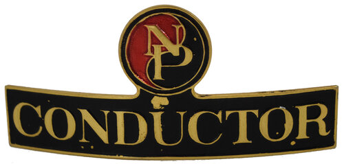 NP CONDUCTOR BADGE