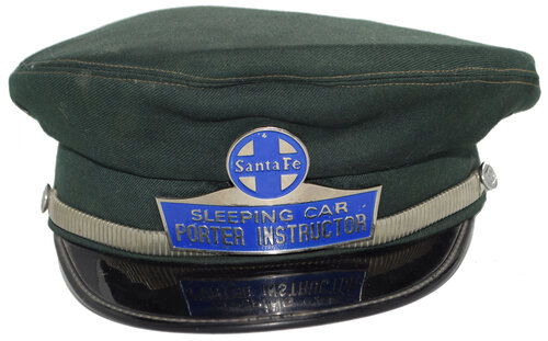 SANTA FE SLEEPING CAR PORTER INSTRUCTOR CAP