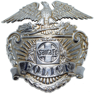 SANTA FE POLICE BADGE