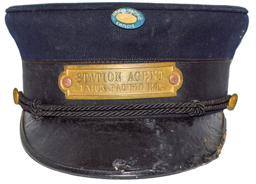 UNION PACIFIC RR STATION AGENT CAP