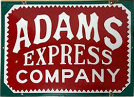 ADAMS EXPRESS SIGN